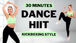 🔥30 Min CARDIO DANCE FITNESS🔥Cardio Kickboxing Workout to Burn Fat at Home🔥Exercise to the Beat🔥 [upl. by Coh873]