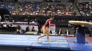 Katelyn Ohashi  Vault  2012 Visa Championships  Jr Women  Day 2 [upl. by Chard]