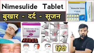 Nimesulide Table  Medicine  Medicine Use  Treatment  Doctor  Nursing  Pharmacy  Injection [upl. by O'Kelly]