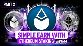 Stake Ethereum with Lido Instant Rewards amp Liquid stETH Explained Part 2 [upl. by Adniuqal]