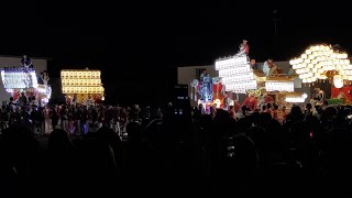 だんじり 藤井寺市 東連合 20241012  Fujiiderashi Danjiri night festival [upl. by Reiter]