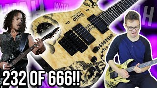 The Definitive Kirk Hammett Signature LTD  Kirk Hammett KH602 Ouija Natural DemoReview [upl. by Pfister]