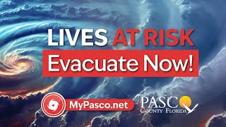 Emergency Briefing from Pasco Countys EOC Ahead of Hurricane Milton [upl. by Mellins]