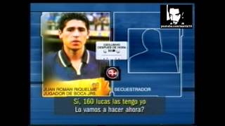 dialogo riquelme maradona secuestro hermano riquelme [upl. by Nanete505]