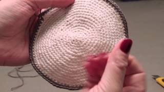 How to knit a kippah step 7 [upl. by Danforth594]