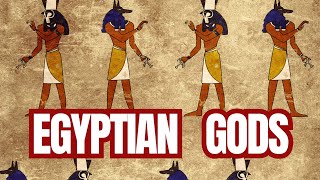 Top 10 Egyptian Gods  Ancient History [upl. by Ennahoj]