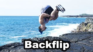 How To Do a Backflip Parkour Tutorial [upl. by Adnohsat]