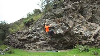 Outdoor Bouldering at Agassiz Rock Edinburgh [upl. by Harragan]