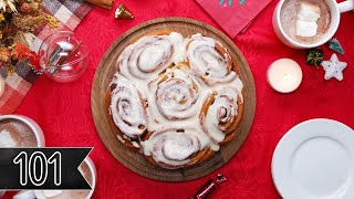 How To Make Homemade Cinnamon Rolls • Tasty [upl. by Thierry]