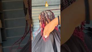 Invisible locs tutorial hairstylehairstyle hairstyle locs shortvideo explore [upl. by Reddin584]