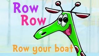 Row Row Row Your Boat  kids song [upl. by Guyon781]