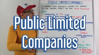 Public Limited Companies [upl. by Johst]