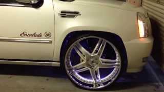 Escalade ESV Air Ride on ASANTI 30s FampR [upl. by Eenafit395]