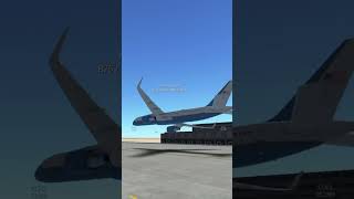 757 quick flyby under bridge [upl. by Leval]