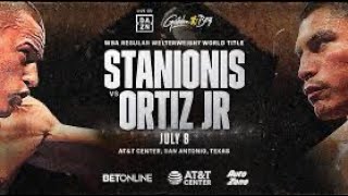 ORTIZ JR VS STANIONIS PREDICTION [upl. by Rodgers91]