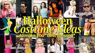 ICONIC HALLOWEEN COSTUME IDEAS 2023 last minute classic aesthetic  Alyssa Lyanne [upl. by Errehs]