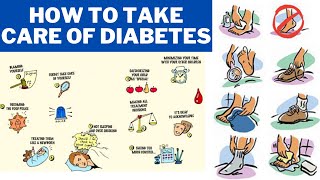 Take Care of Your Diabetes  How to take care of yourself if you have diabetes  247nhtcom 247nht [upl. by Pirozzo193]