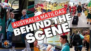 Thousands of fans flocked to Sydney to see Australia Matildas Team [upl. by Esinert]