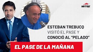 Esteban Trebucq visitó el Pase de la Mañana de Radio Mitre conoció al “pelado” y estallaron el aire [upl. by Francesca]