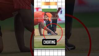 Team India was caught cheating in the semifinal 😱Cricket Pitch controversy cwc23 trending india [upl. by Raymund624]