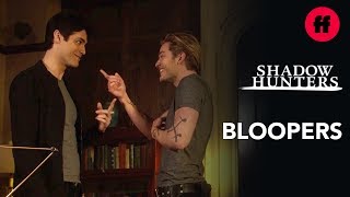 Shadowhunters  Season 3B Bloopers Part 1  Freeform [upl. by Barfuss]