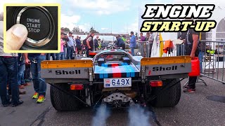 STARTUP SOUNDS  coldstart cranking startmotor  race and roadcars [upl. by Ahsilek813]