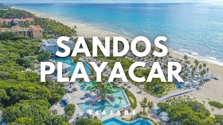 Playa del Carmen Resorts Sandos Playacar Beach Resort [upl. by Tiphany]