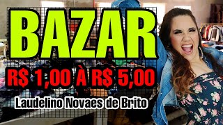 Bazar Beneficente Com Peças de R 100 a R 500 Laudelino Novaes de Brito [upl. by Eynahpets]