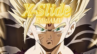 XSlide Slowed Gohan SSJ2 EditAMV [upl. by Hannahsohs515]