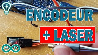 Projet Commande de lIntensité LASER avec un Encodeur Rotatif avec Arduino TUTO [upl. by Marylynne]