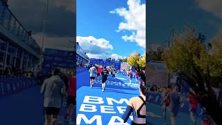 Berlin Marathon 2024 finish line 🥇 berlinmarathon [upl. by Nillad]