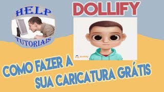 How to Create a Doll Character for FBInstagram  Dollify App [upl. by Nan]