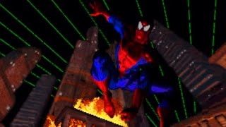 The Amazing SpiderMan Web of Fire 32X Playthrough  NintendoComplete [upl. by Anilehs]