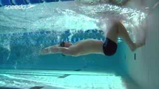 Backstroke Swim Technique  Body Positioning [upl. by Akinnej]