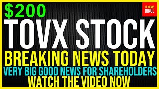 TOVX Stock  Theriva Biologics Inc Stock Breaking News Today  TOVX Stock Price Prediction  TOVX [upl. by Ycat]