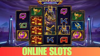 Online slots play Ankh of Anubis awakening slot slotsonline casinogames casino casinoslots [upl. by Nit]