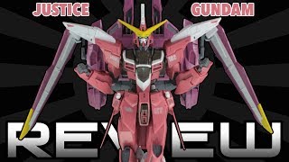 MG ZGMFX09A Justice Gundam Review  GUNDAM SEED  MG ジャスティスガンダム [upl. by Hsara]