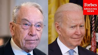 Beyond Reckless Chuck Grassley Slams Biden Over Spending Amid Increasing Debt [upl. by Severen]