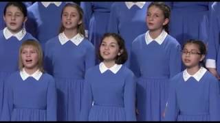 ABENDLIED Josef Rheinbergerarr N Averina  PONOMARYOV “VESNA” CHILDREN’S CHOIR [upl. by Chassin234]