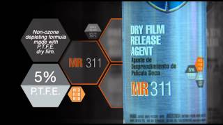 Sprayon MR311  Dry Film Release Agent [upl. by Ibur]