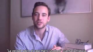 Joël Dicker presenta su libro La verdad sobre el caso Harry Quebert [upl. by Ttenaj890]