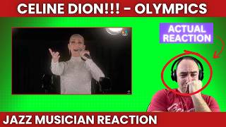 OMG 🔥 Inspirational and Brilliant Jazz Musician Reacts to Celine Dion at Paris Olympic Opening [upl. by Acillegna851]