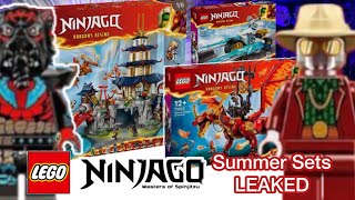 Lego Ninjago Is SAVED  Lego Ninjago Summer Sets Leaked [upl. by Arehsat992]