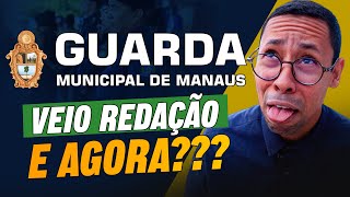 ANOTE ISSO REDAÇÃO na prova Guarda Municipal de Manaus [upl. by Lozar]