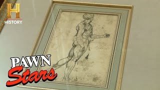 Pawn Stars HOLY GRAIL of Artwork has an EPIC Price Tag Season 10 [upl. by Akialam]