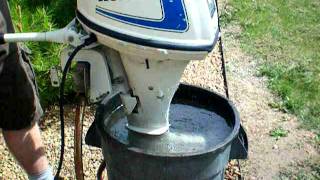 1977 Honda B75 Outboard Motor [upl. by Atima]