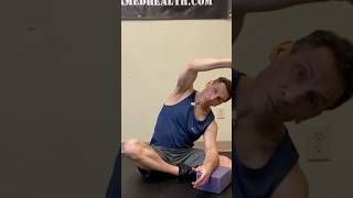 Loosen Lower Back Knots With This Stretch [upl. by Jerrilee]