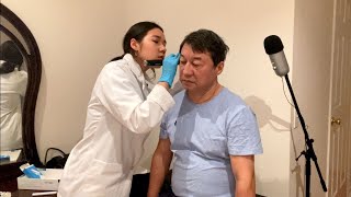 ASMR Real Person Ear Exam amp Hearing Test Medical Roleplay with Gloves amp Otoscope Soft Spoken [upl. by Vincenz]