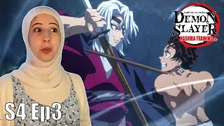 Tanjiro vs Tengen  Demon Slayer Kimetsu No Yaiba Season 4 Episode 3 Reaction [upl. by Aynam]