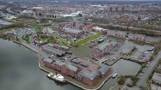 Drone views of Ellesmere Port [upl. by Lienhard244]